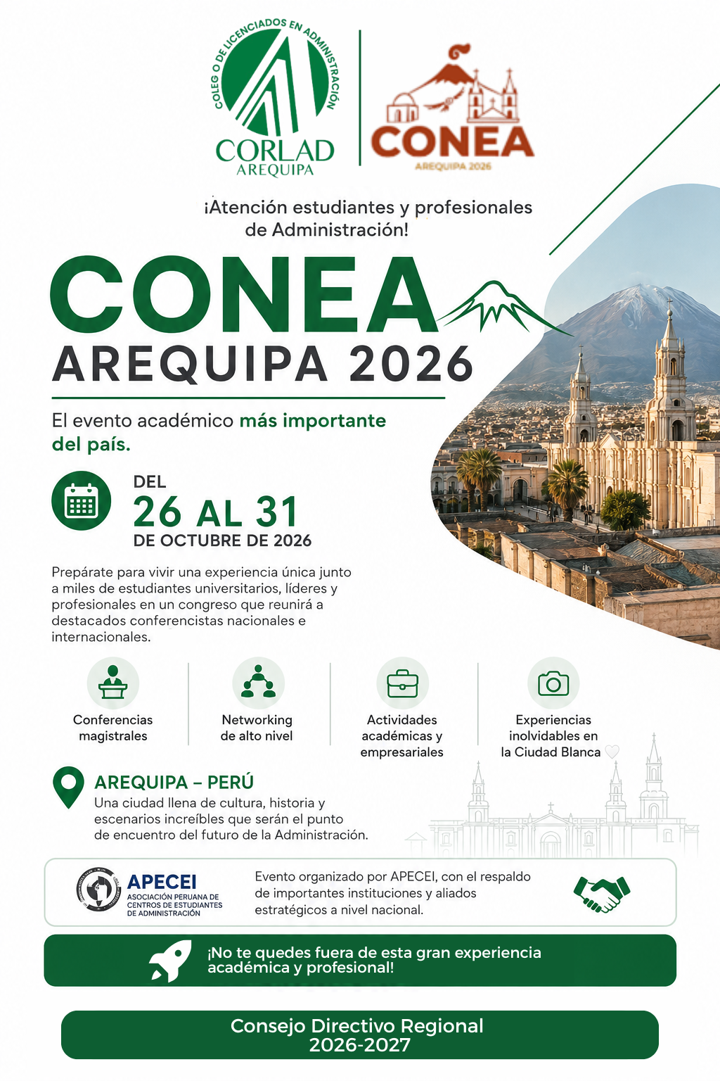 CONEA AREQUIPA 2026