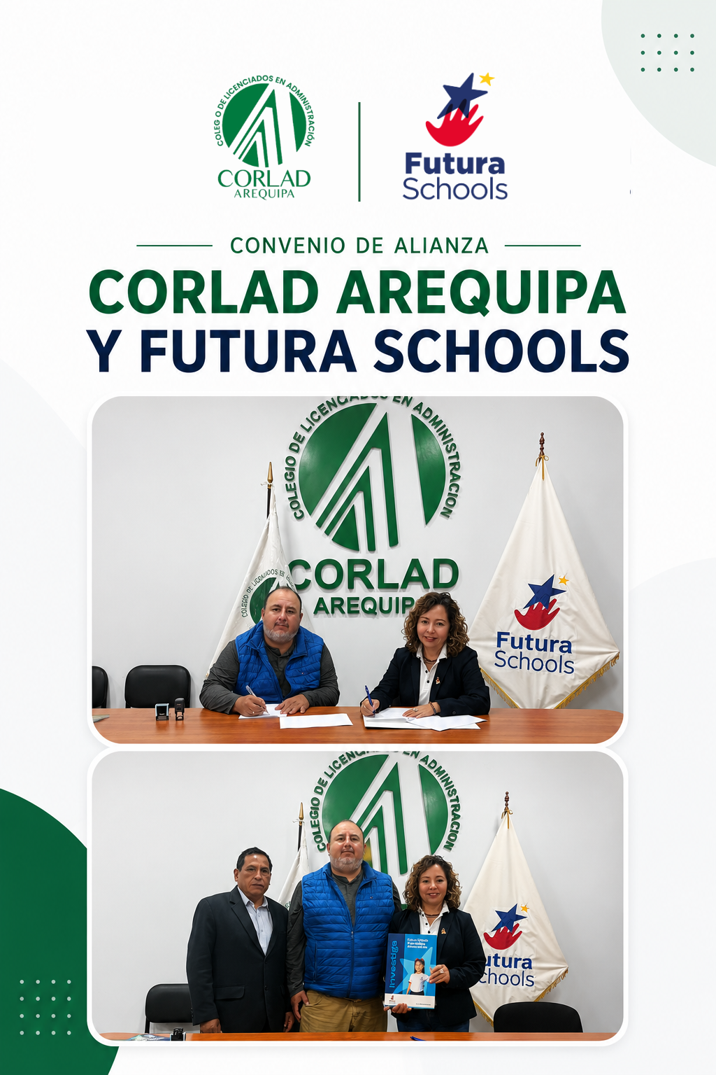 Convenio Futura School- CORLAD AREQUIPA