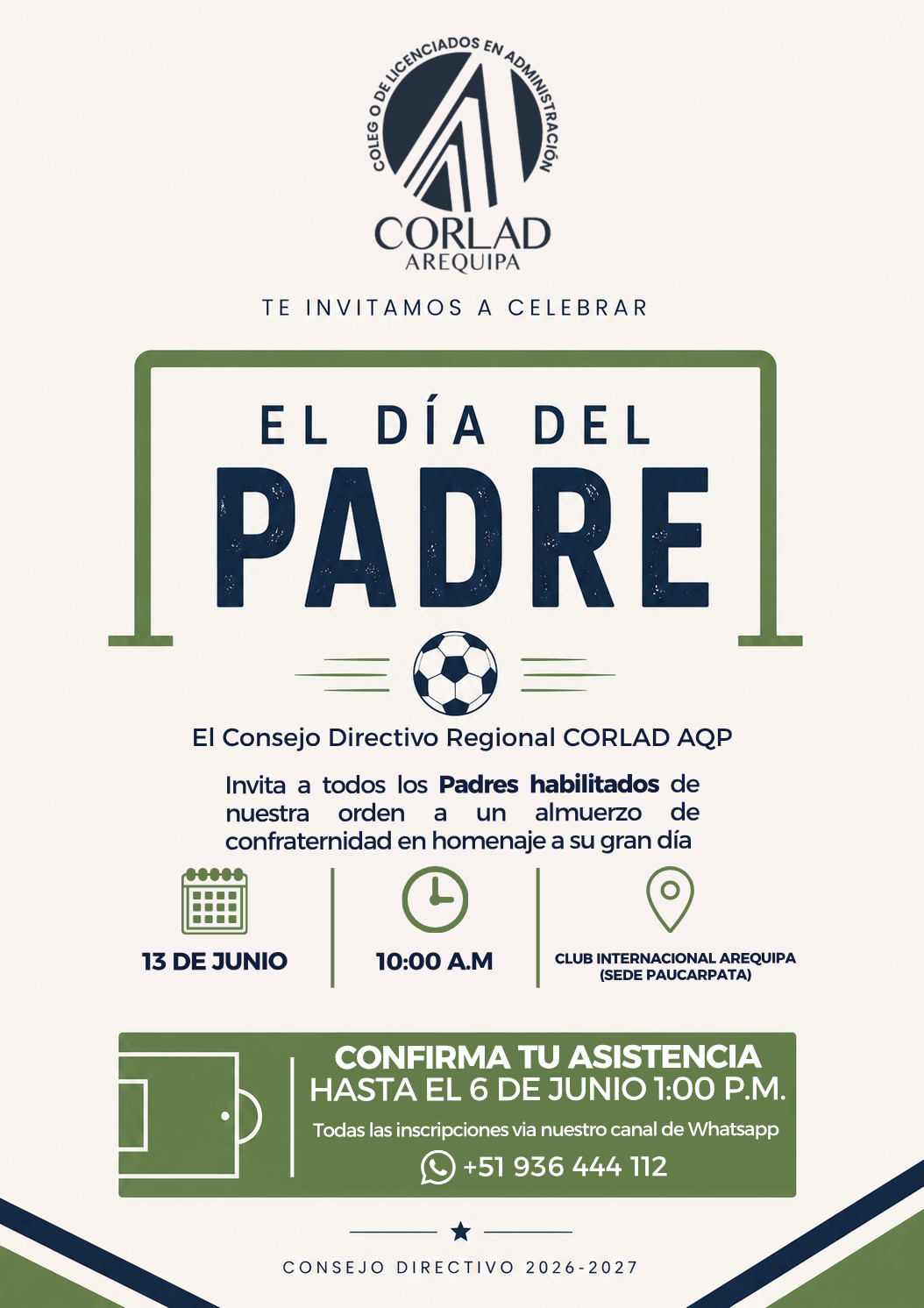 DÍA DEL PADRE CORLAD AREQUIPA