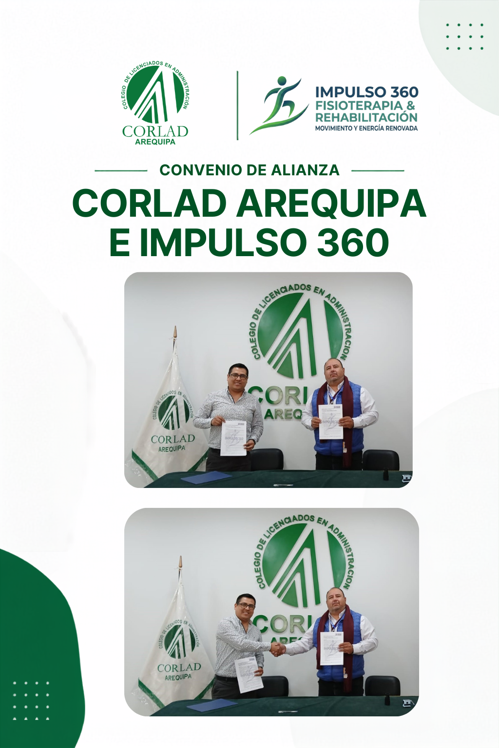 Convenio IMPULSO 360 - CORLAD AREQUIPA