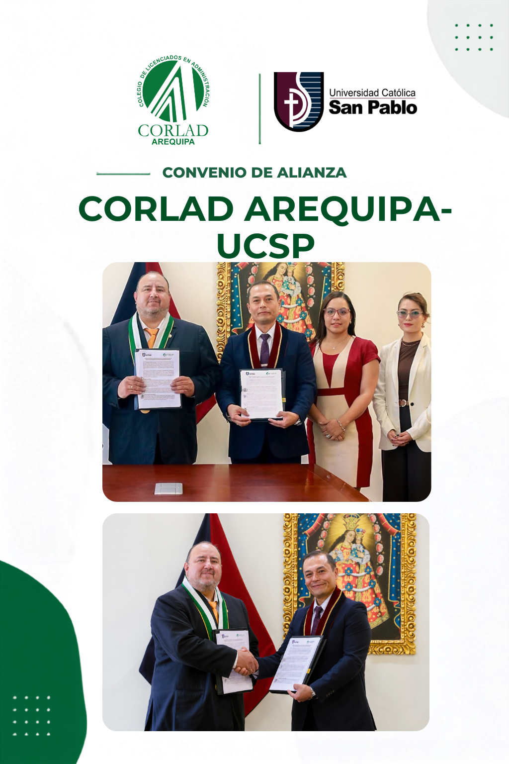 Convenio CORLAD AREQUIPA - UCSP
